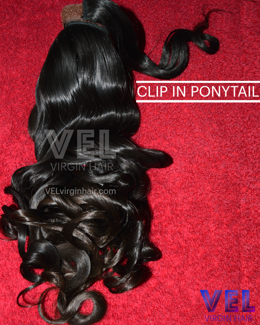 Ponytail hair extensions, wrap around ponytail and human hair ponytails clip in and clip on ponytails