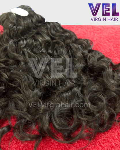 Vel Virgin Curly Hair Weave Bundles